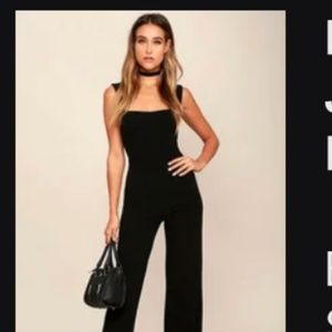 Lulus Black Jumpsuit - never worn!